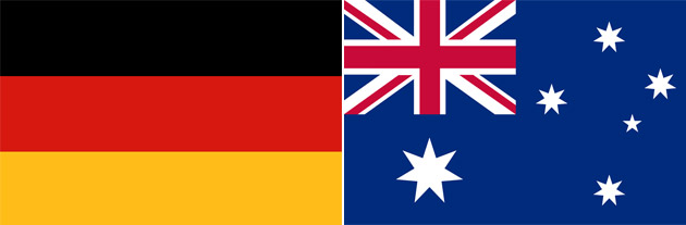 Deutschland gegen Australien