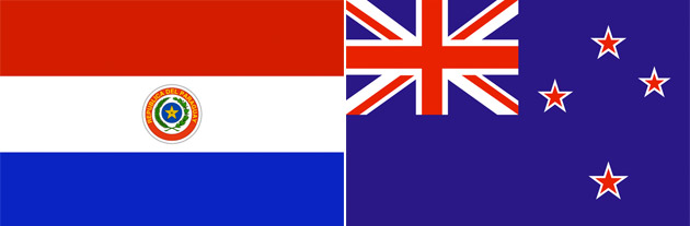 Paraguay gegen Neuseeland