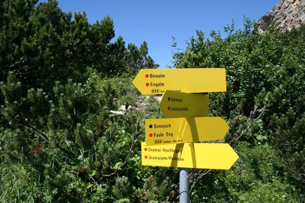 Wissen, wo's langeht Wissen, wo's langeht