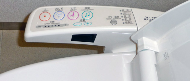 Toilet controls