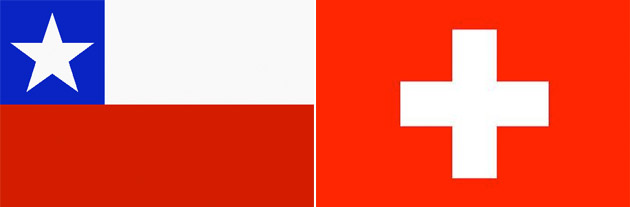 Chile gegen Schweiz