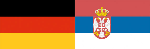 Deutschland gegen Serbien