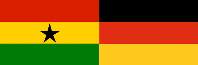 Ghana gegen Deutschland
