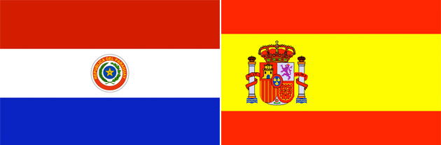 Paraguay gegen Spanien